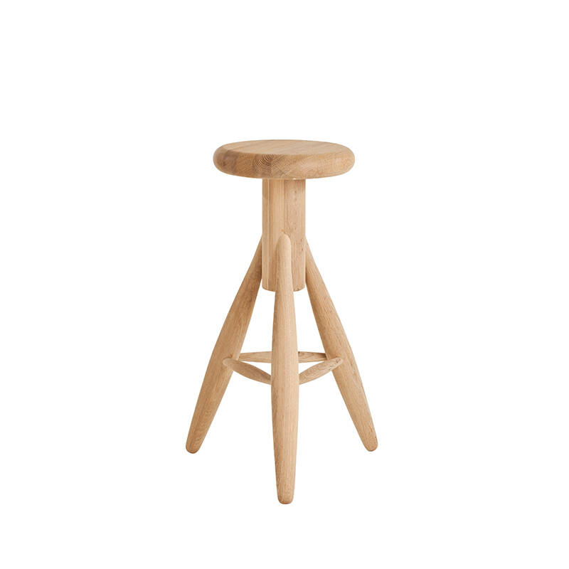 Tabouret haut ROCKET Chêne savonné ARTEK