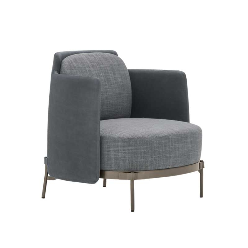 Fauteuil TAPE avec accoudoirs MINOTTI