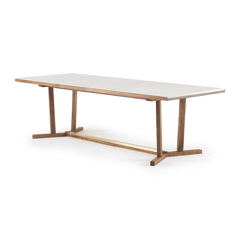 Table SHAKER Marbre Carrara DE LA ESPADA