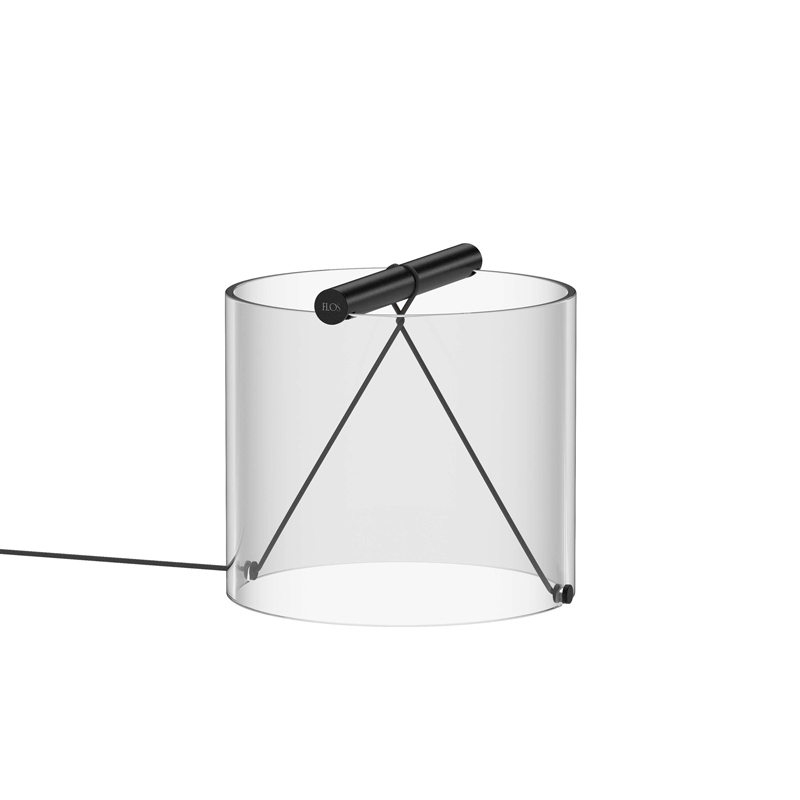 Lampe à poser TO-TIE T1 Noir anodisé FLOS