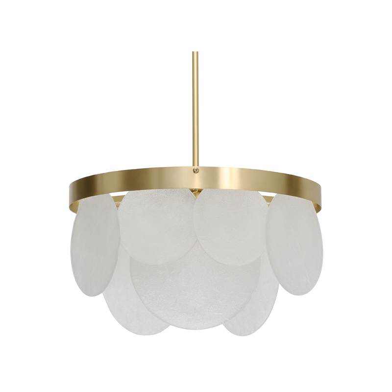 Suspension SASHA Laiton satiné CTO LIGHTING