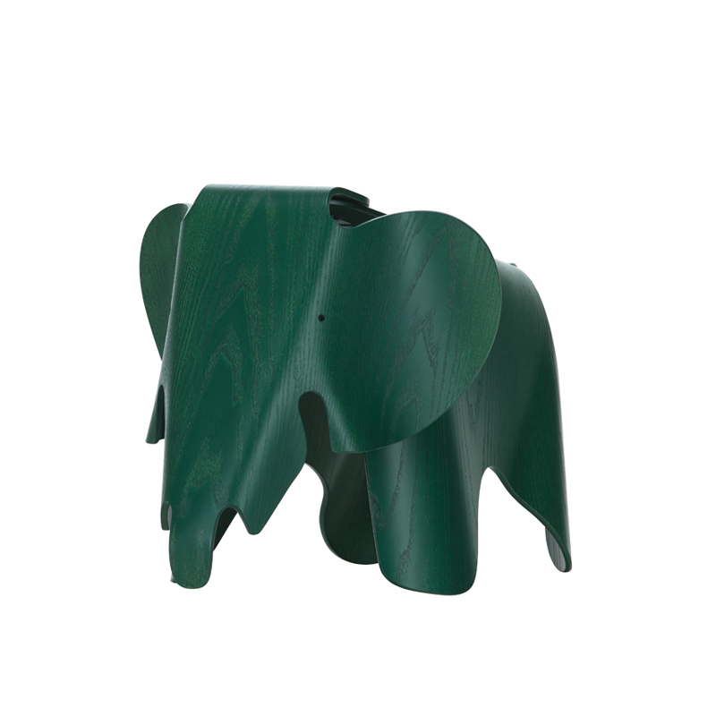 Objet décoratif EAMES ELEPHANT PLYWOOD Édition limitée 2023 Vert foncé VITRA