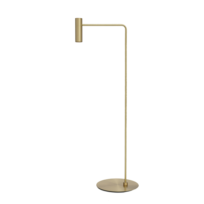 Lampadaire HERON Laiton satiné CTO LIGHTING