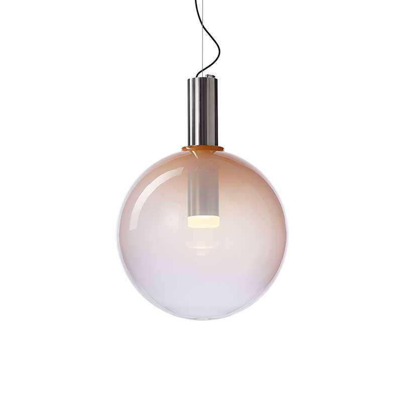 Suspension PHENOMENA 03 Rose/ argent BOMMA