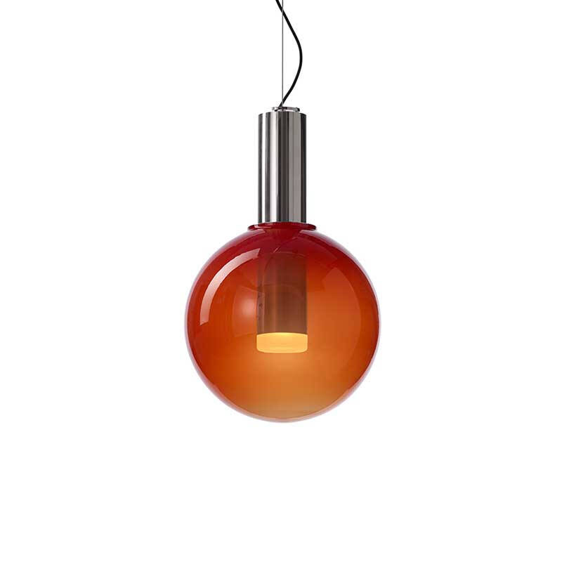 Suspension PHENOMENA 02 Rouge/ argent BOMMA