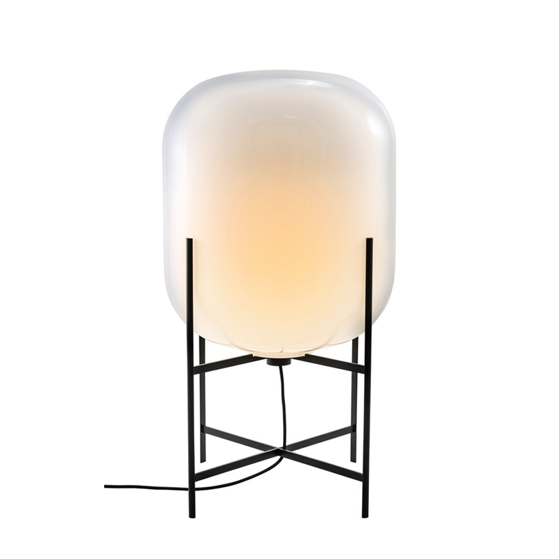 Lampadaire ODA MEDIUM Blanc/ noir PULPO