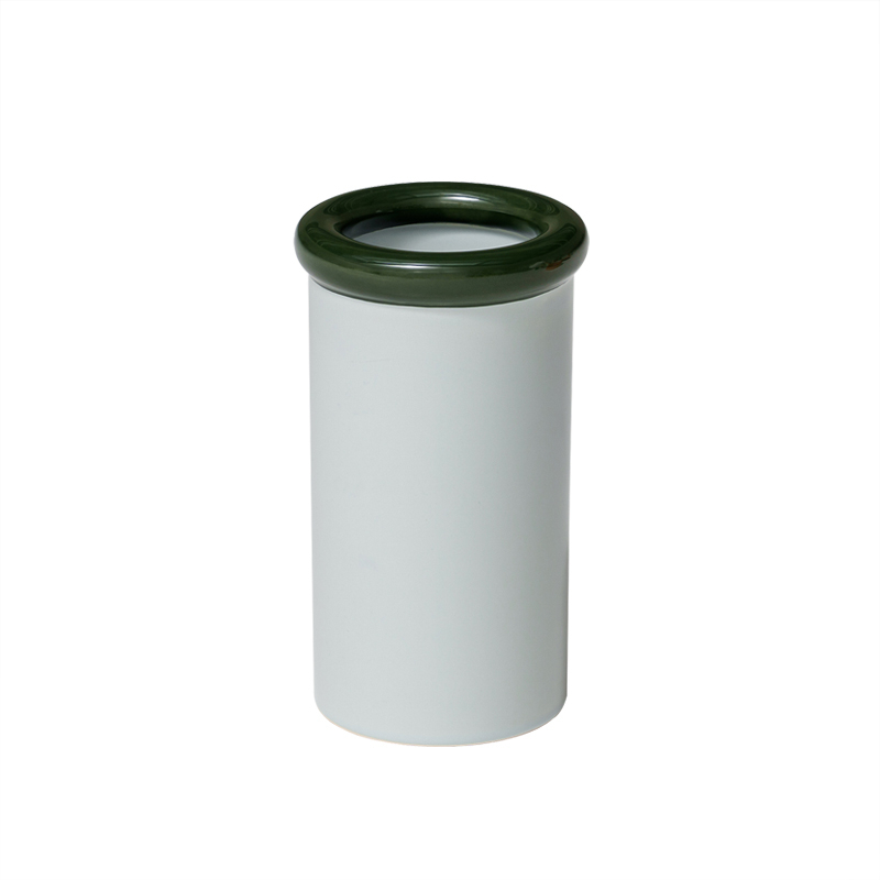 Vase Vase ROD Vert foncé/ bleu clair NINE