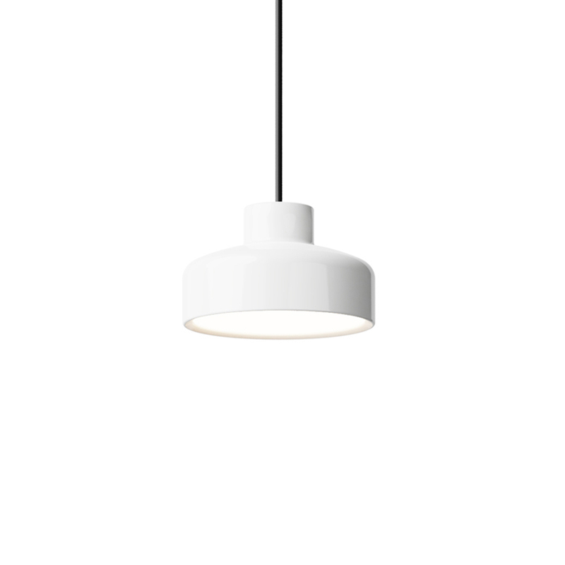 Suspension LACQUER Small Gris NINE