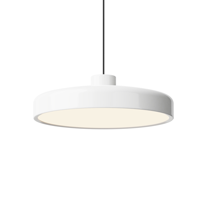 Suspension LACQUER Large Gris NINE
