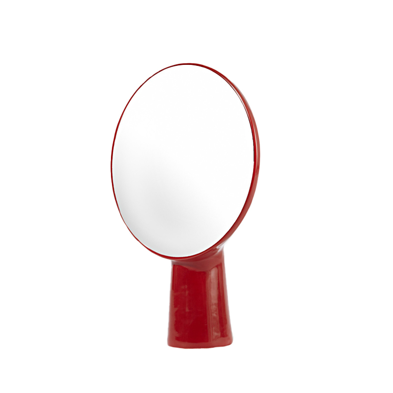 Miroir Miroir CYCLOPE Rouge MOUSTACHE