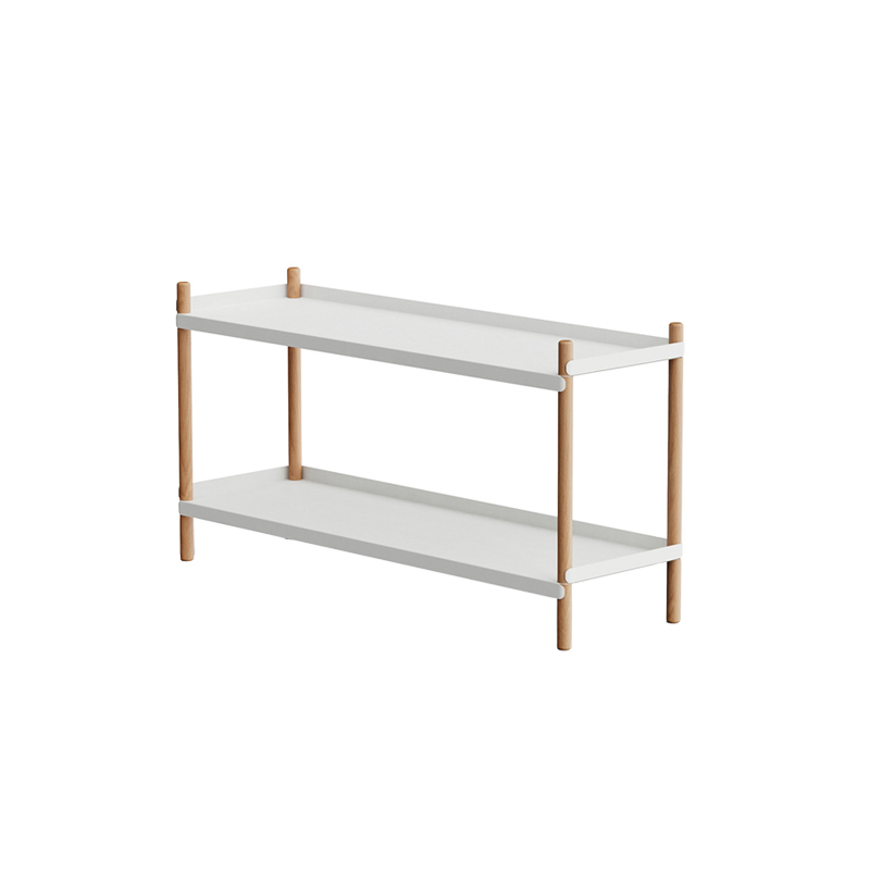 Etagère BOLT 100x53 Gris/ chêne NINE