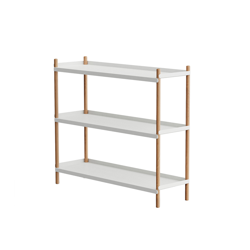 Etagère BOLT 100x88 Gris/ chêne NINE