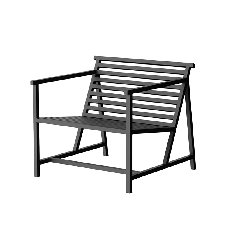 Fauteuil extérieur Fauteuil 19 OUTDOORS Noir NINE