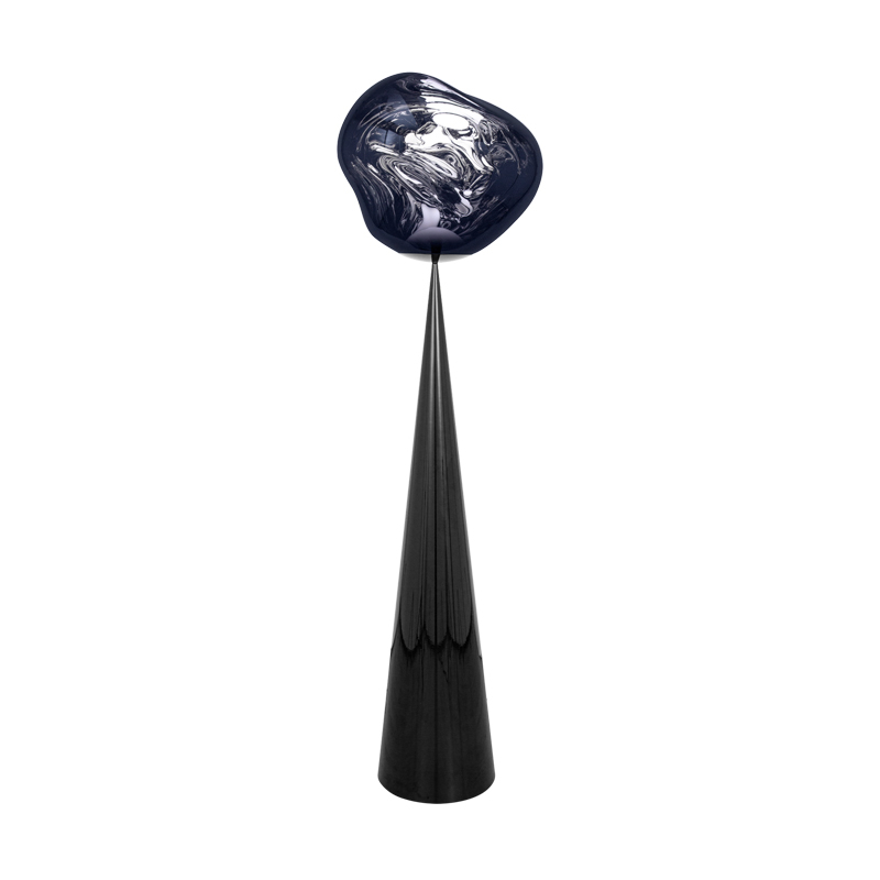Lampadaire MELT CONE FAT Fumé TOM DIXON