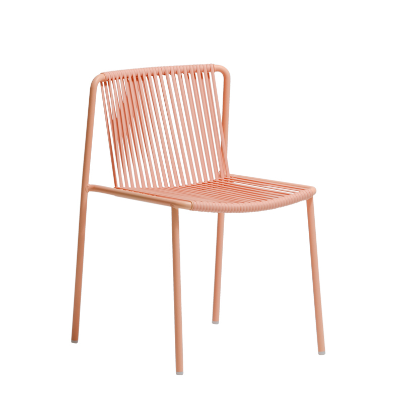 Chaise TRIBECA 3660 Rose saumon PEDRALI