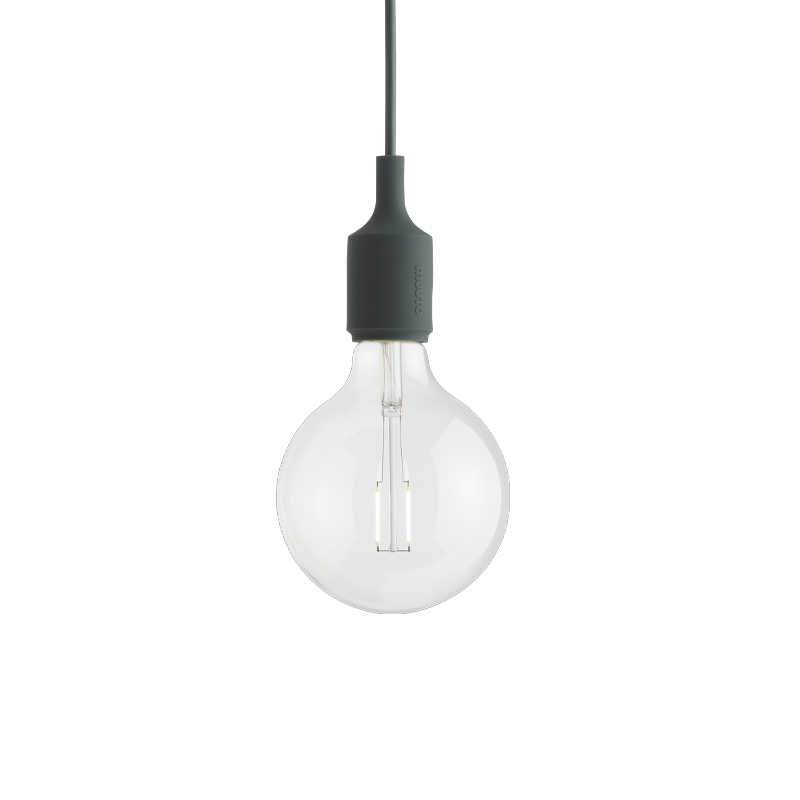 Suspension E27 SOCKET Vert foncé MUUTO