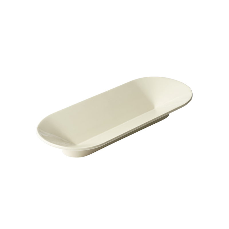 Plateau, plat Coupe MERE 51x21 Blanc cassé MUUTO