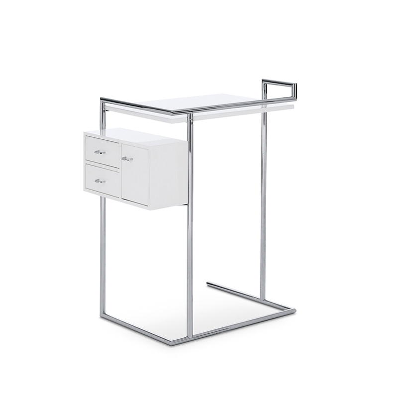 Table d'appoint guéridon PETITE COIFFEUSE Blanc CLASSICON
