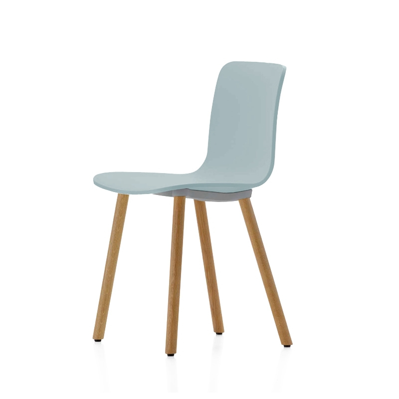 Chaise HAL RE WOOD Gris bleuté RE VITRA