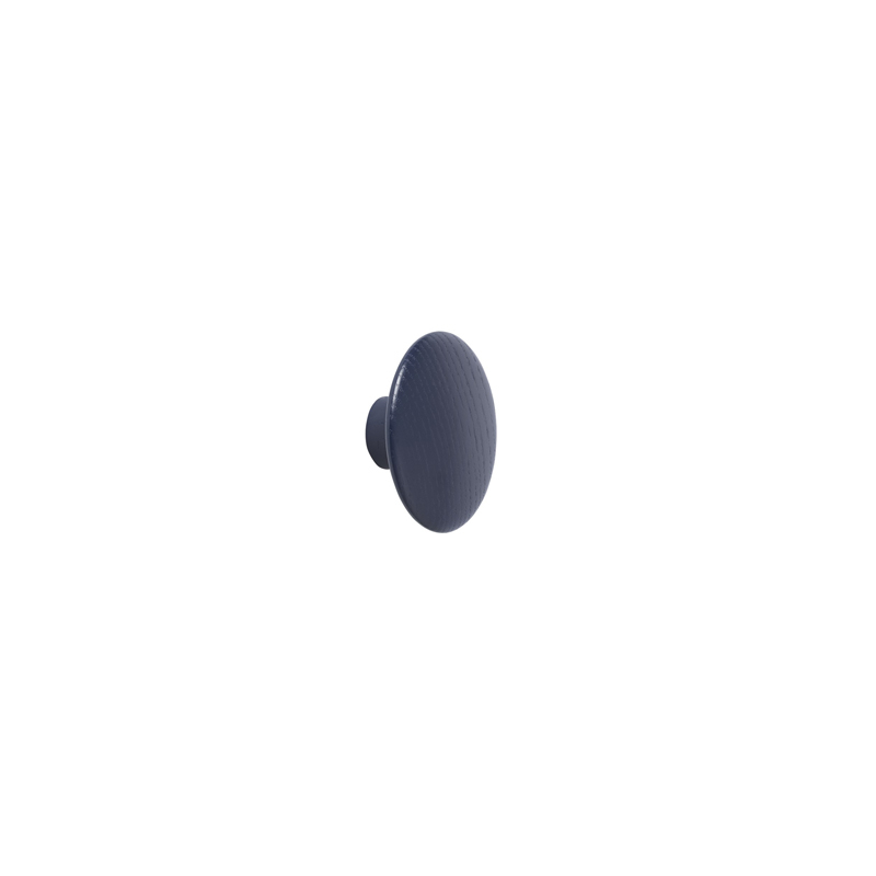 Patère Design Patère DOTS Ø 6,5 Bleu nuit MUUTO