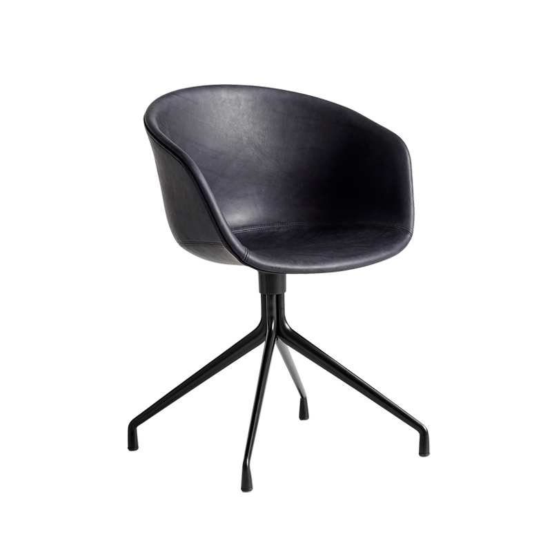 Chaise ABOUT A CHAIR AAC 21 Noir HAY