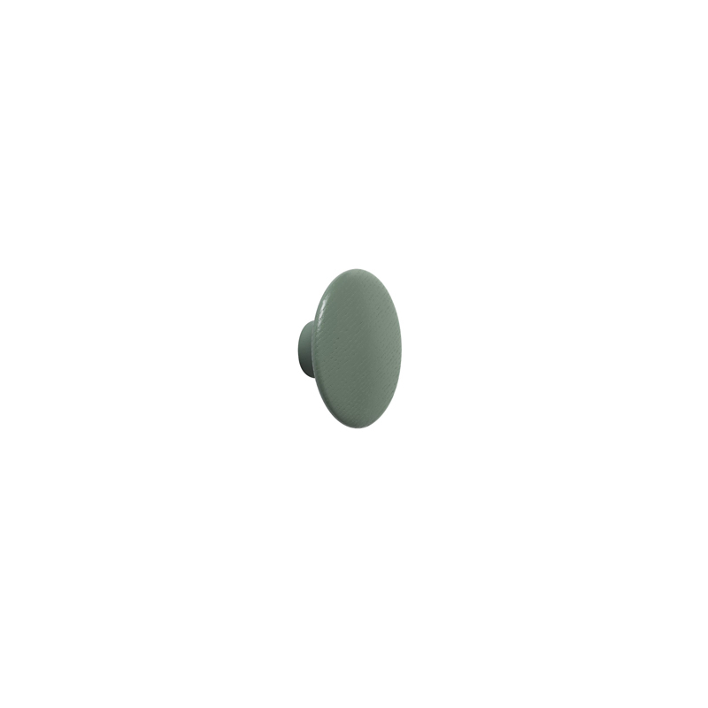 Patère Design Patère DOTS Ø 6,5 Vert cendré MUUTO