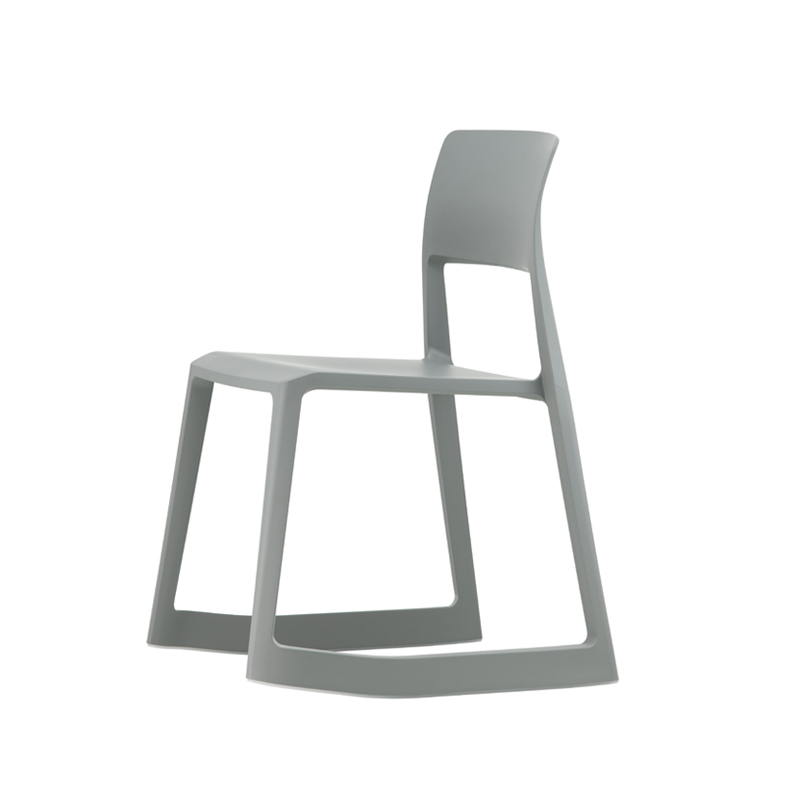 Chaise TIP TON RE Gris foncé RE VITRA