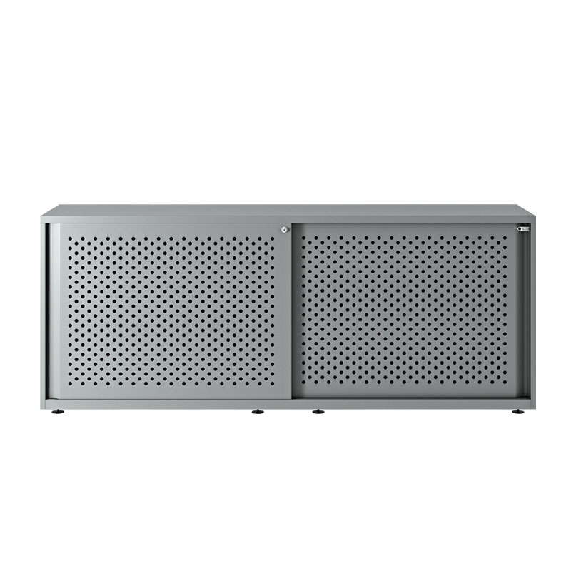 Meuble de rangement GLIDE L 200 Gris Silver BISLEY