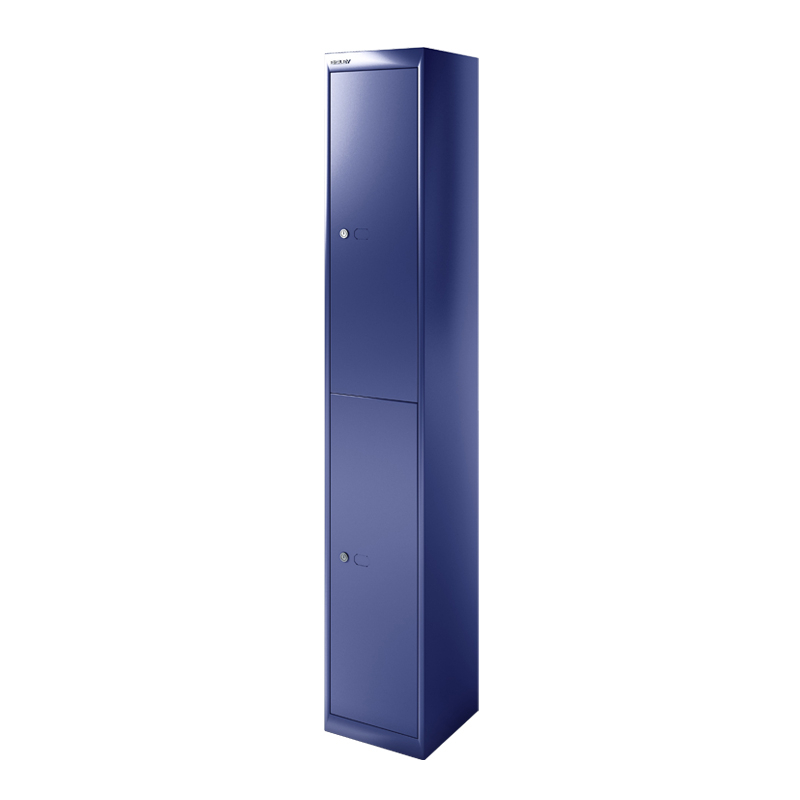 Meuble de rangement CLK 2 casiers Bleu Oxford BISLEY