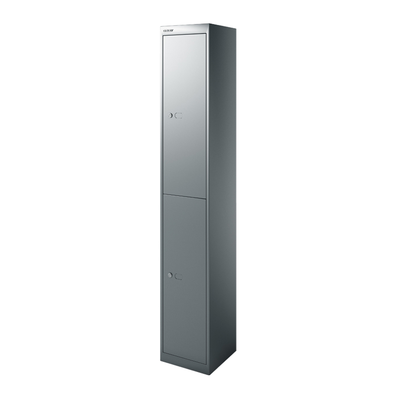Meuble de rangement CLK 2 casiers Anthracite BISLEY