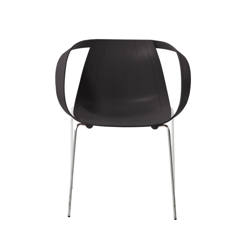 Chaise IMPOSSIBLE WOOD Noir MOROSO