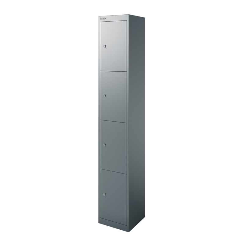 Meuble de rangement CLK 4 casiers Anthracite BISLEY