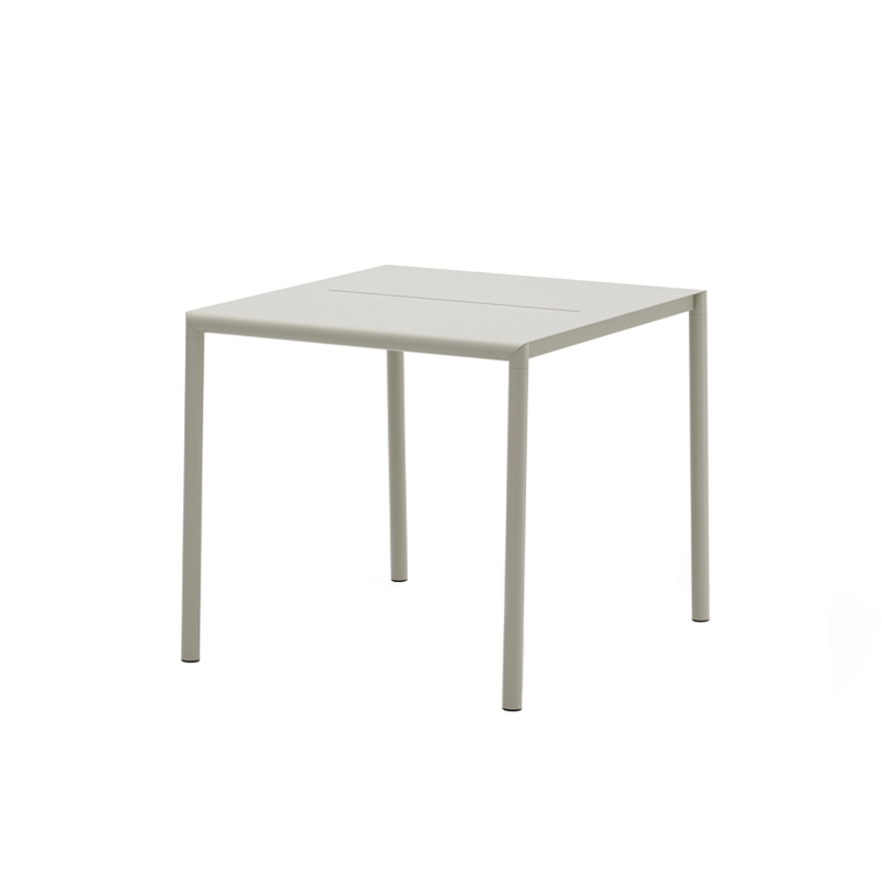 Table extérieur MAY 85x85 Gris clair NEW WORKS