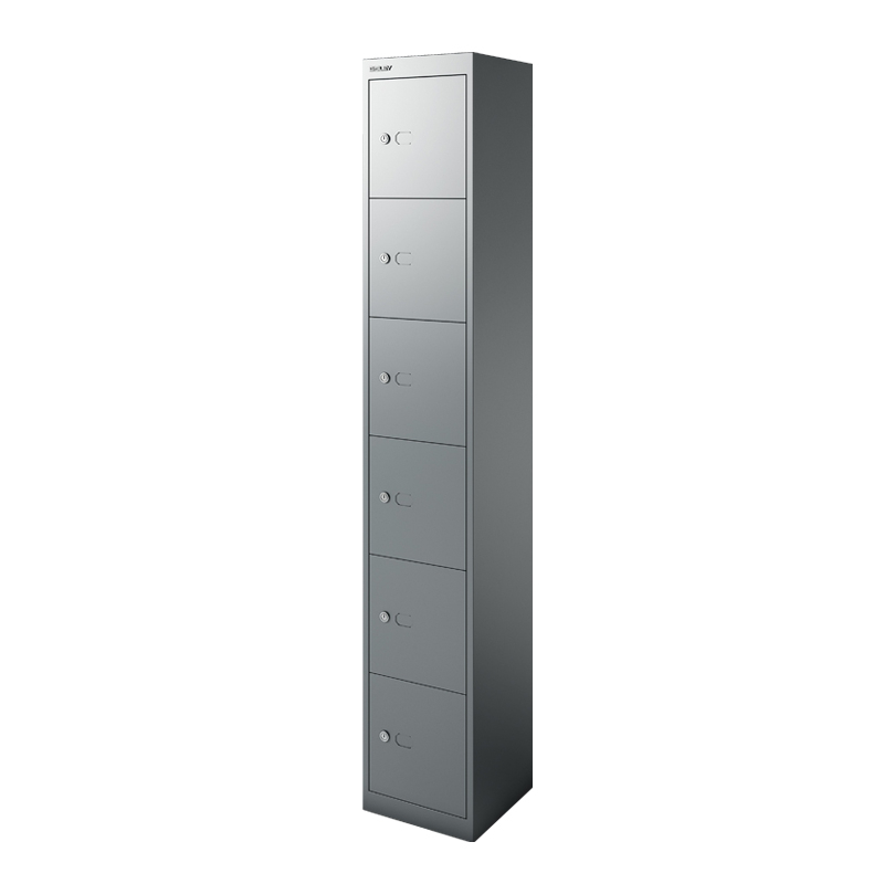 Meuble de rangement CLK 6 casiers Anthracite BISLEY