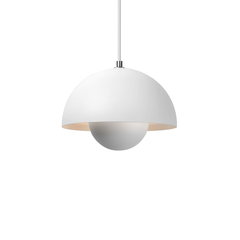 Suspension FLOWERPOT VP1 Blanc mat AND TRADITION