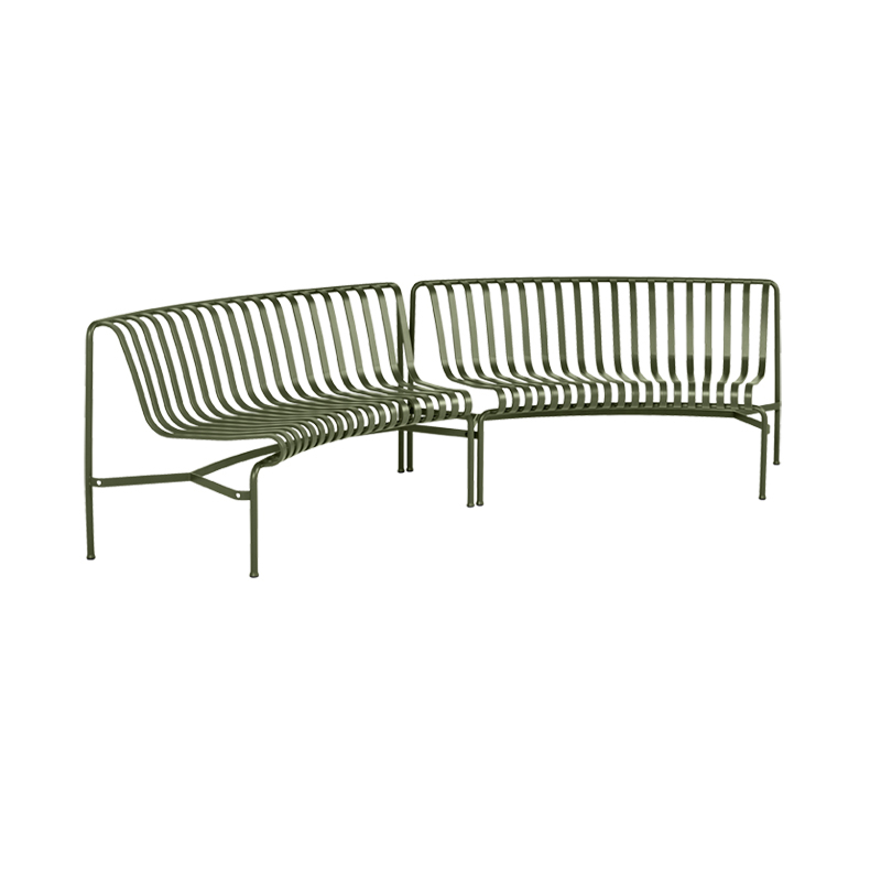 Banc extérieur Banc PALISSADE PARK IN/IN Olive HAY