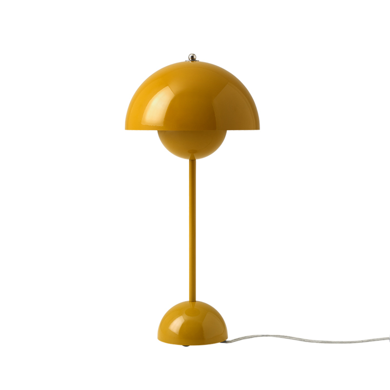 Lampe à poser FLOWERPOT VP3 Moutarde AND TRADITION