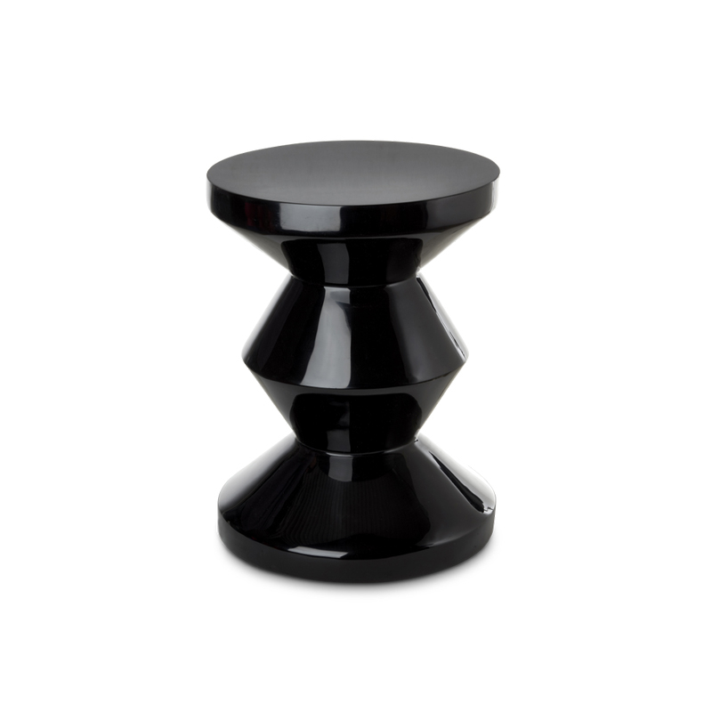 Tabouret ZIG ZAG Noir POLS POTTEN