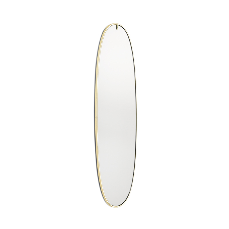 Miroir Miroir LA PLUS BELLE Or brossé  FLOS