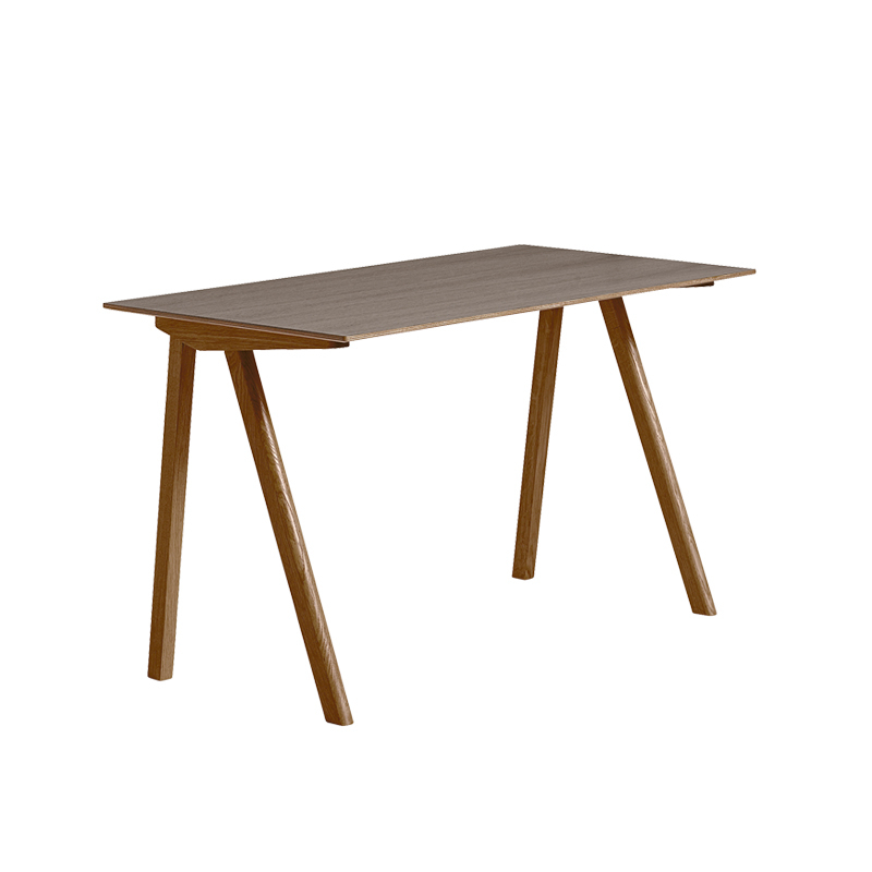 Bureau COPENHAGUE DESK 90 Noyer vernis à base d'eau HAY