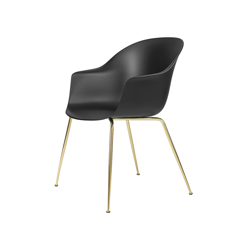 Chaise BAT DINING Noir GUBI
