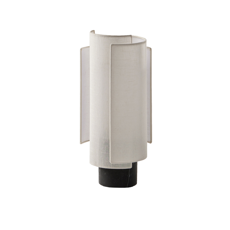 Lampe à poser RIO TISSU Blanc PUNT MOBLES