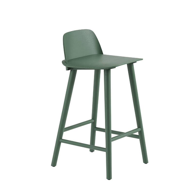 Tabouret haut NERD BARSTOOL Vert MUUTO