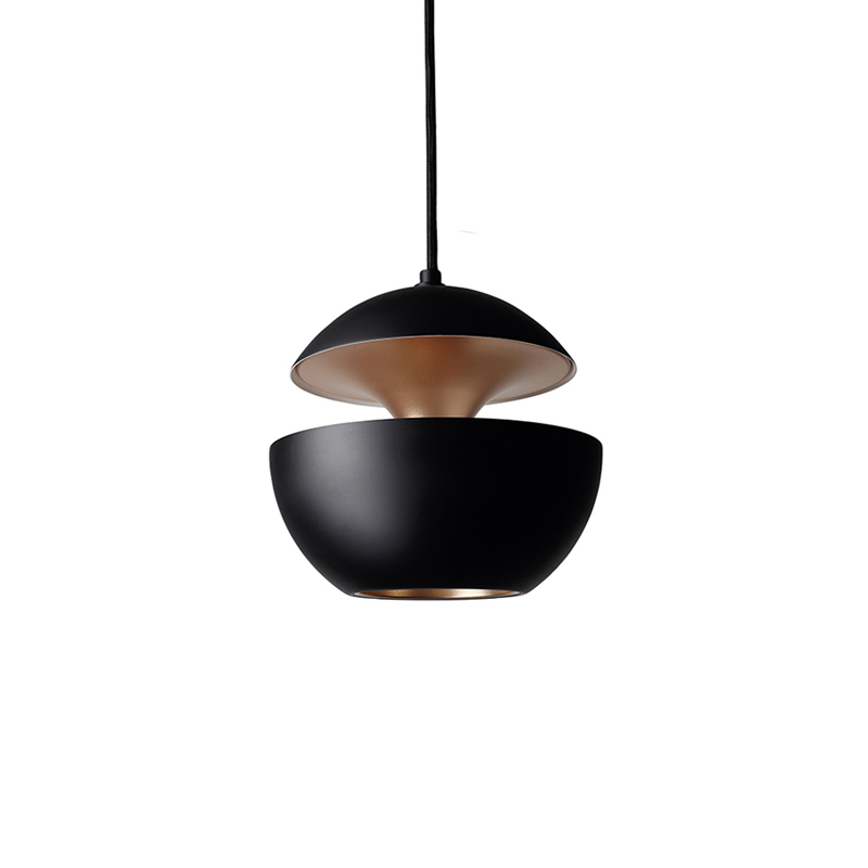 Suspension HERE COMES THE SUN 175 Noir & cuivre DCW EDITIONS