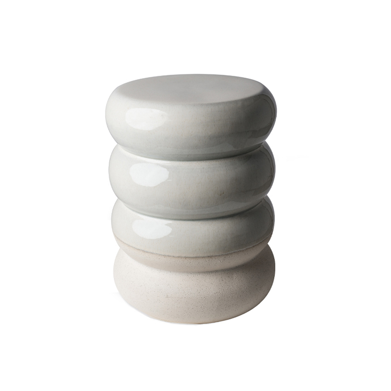 Table d'appoint guéridon CHUBBY Blanc POLS POTTEN