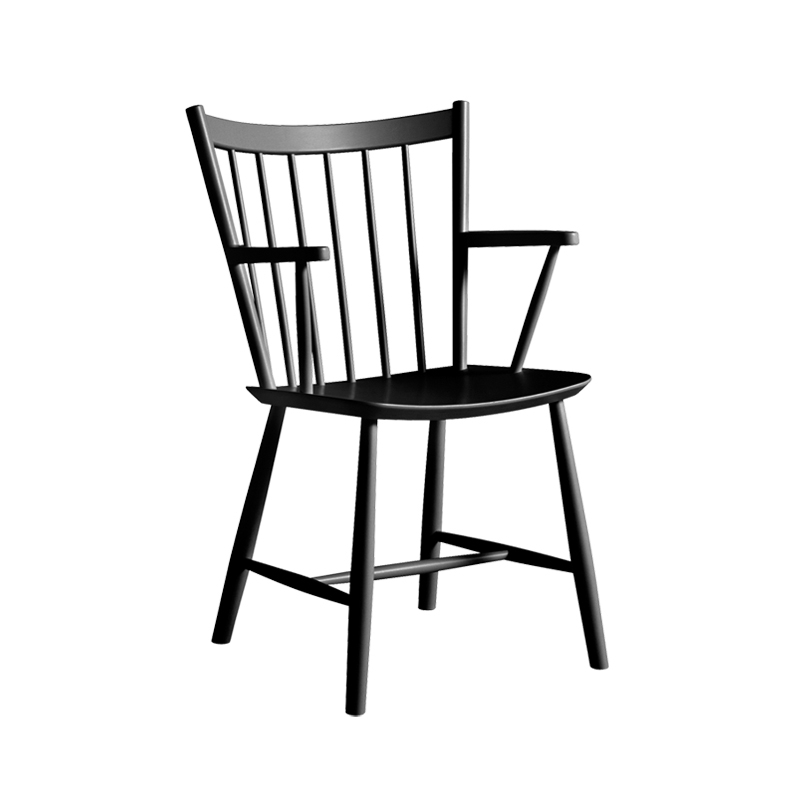 Chaise J42 Noir HAY
