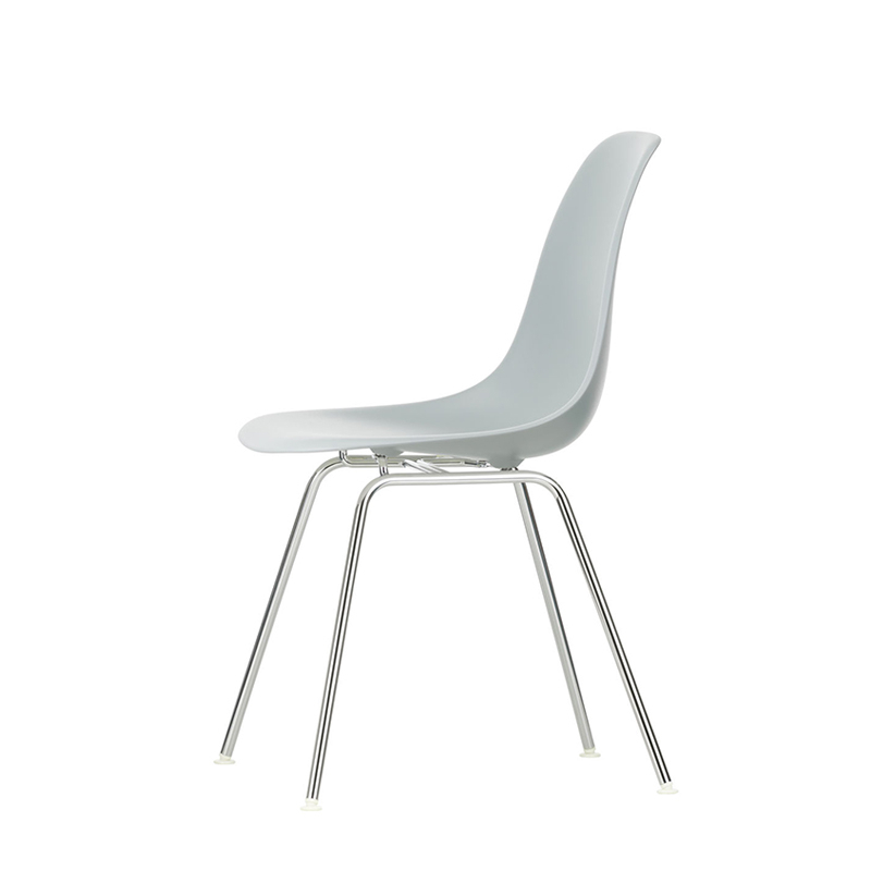 Chaise EAMES PLASTIC CHAIR DSX Gris clair RE VITRA