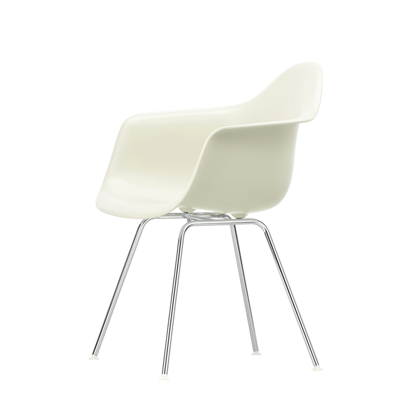 Chaise EAMES PLASTIC ARMCHAIR DAX Gris galet RE VITRA