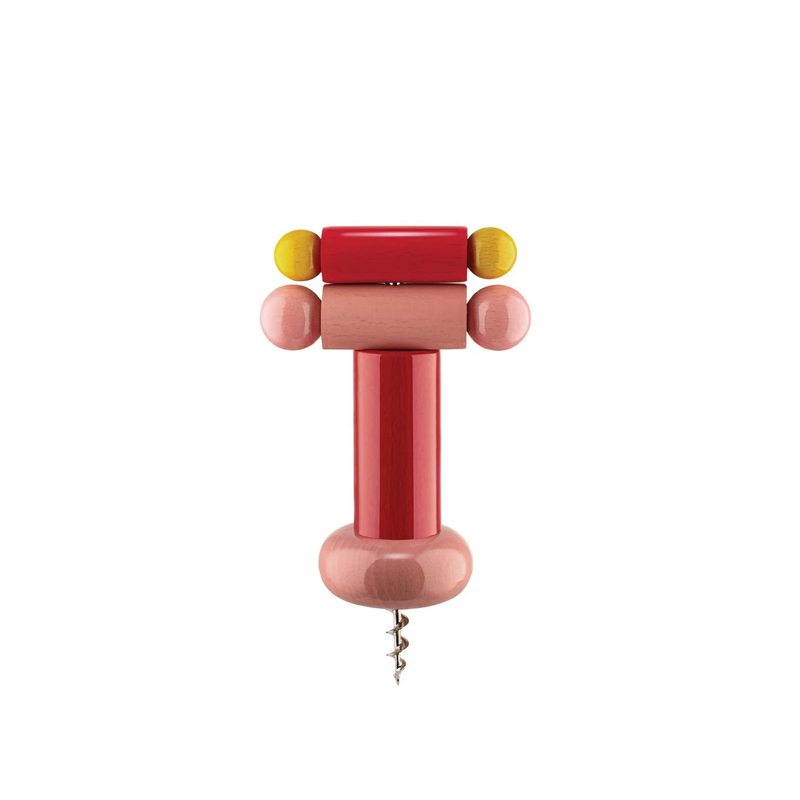 Accessoire de cuisine Tire-bouchon ES17 Rouge ALESSI