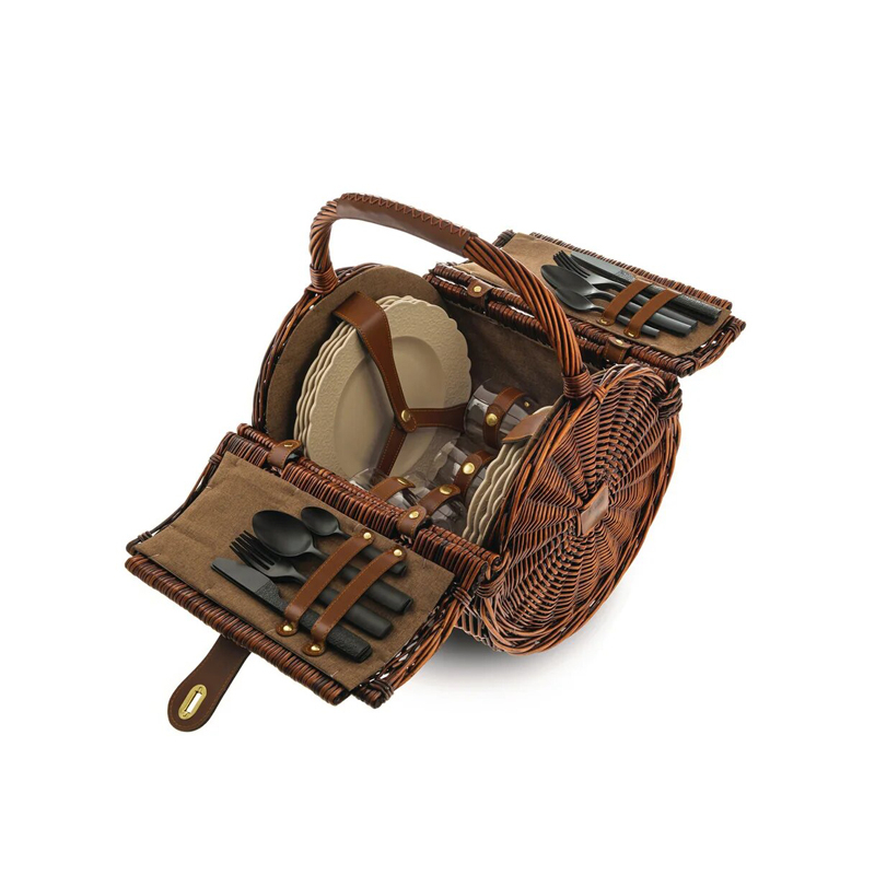 Accessoire extérieur Set à pique-nique DRESSED EN PLEIN AIR Osier ALESSI